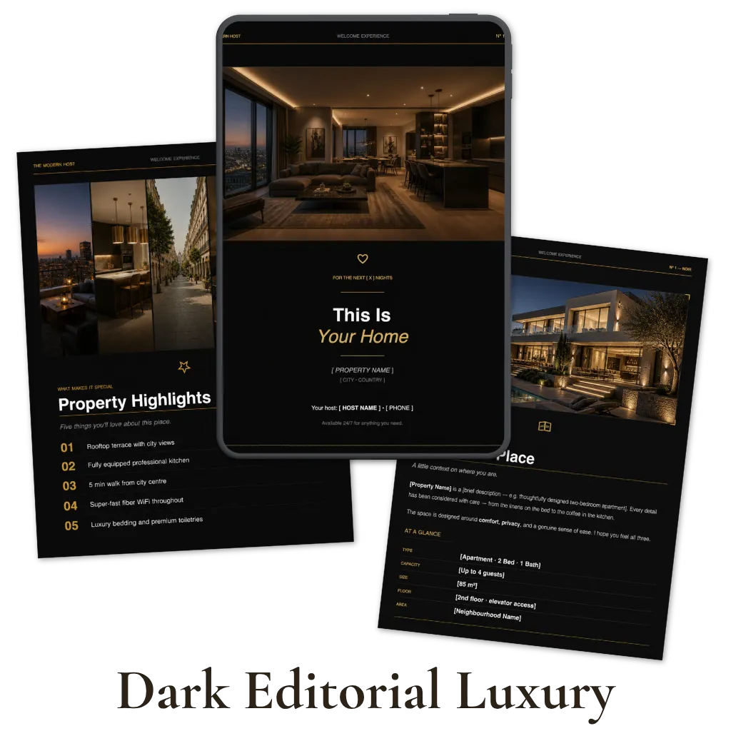 NOIR style templates