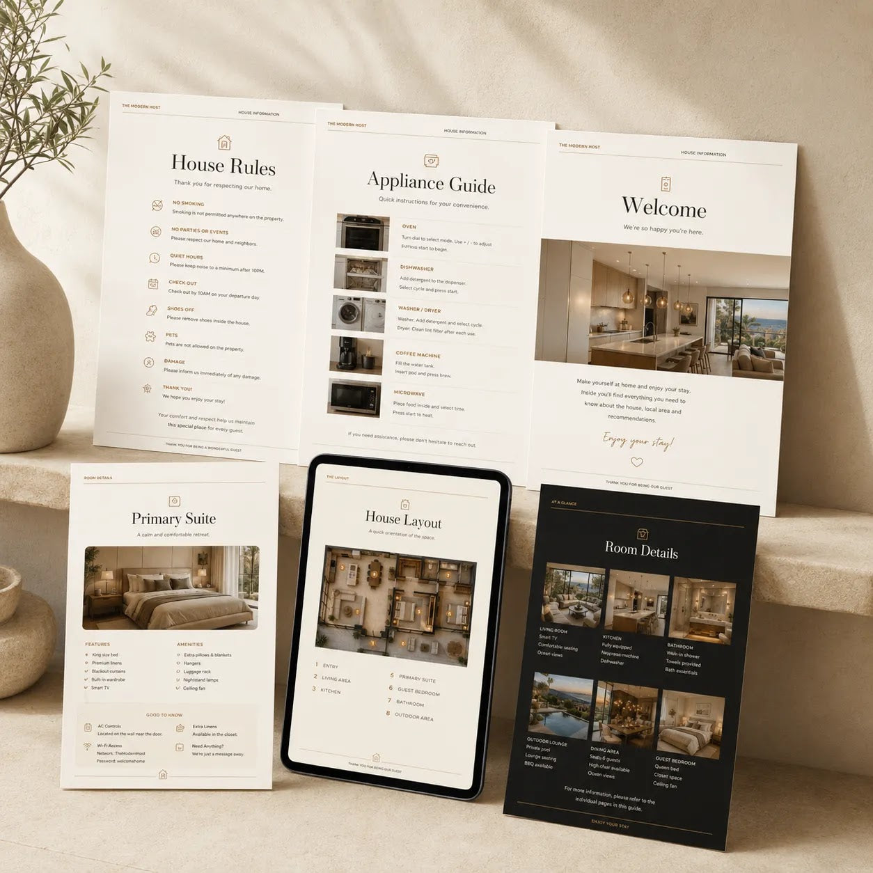 Sneak peek - guest information templates